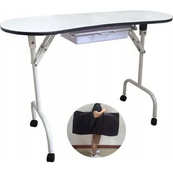 Kosmetický stolek Activeshop 4031, bílý