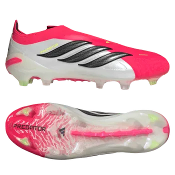 Kopačky Adidas Predator Elite Laceless FG červená/bílá/černá EUR 42 2/3