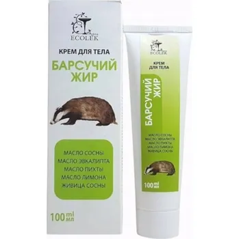 Tělový krém Jezevčí sádlo 100ml EKOLEK