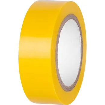 Izolační páska Doplňkový sortiment Páska izolační žlutá E180YEL, 19mm, 10m, PVC