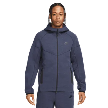 Pánská mikina Nike Sportswear Tech Fleece Windrunner šedomodrá UK M