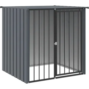 Bouda pro psa Bouda pro psa se střechou černá 110 x 103 x 109 cm, ocel pozinkovaná