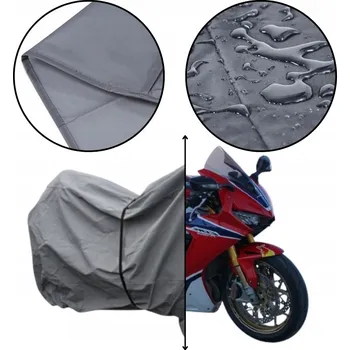 Plachta na motorové vozidlo VODĚODOLNÝ OBAL / PLACHTA NA KOLO, MOTORKU, SKÚTR - ZIMA / LÉTO + UV OCHRANA, SE SPONOU A STAHOVACÍ ŠŇŮRKOU