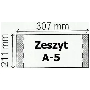 Sešit Obal na sešit a5 Narnia, průhledný, 50 ks