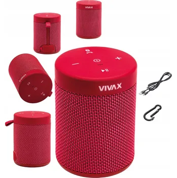 Bluetooth reproduktor Přenosný bezdrátový reproduktor LED Bluetooth Vivax BS-50 AUX USB