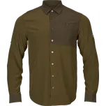 Pánská košile Härkila Logmar L/S Dark olive/Willow green L