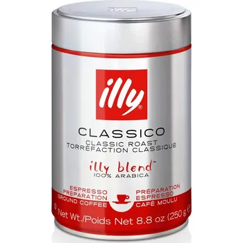 Káva Mletá káva illy Classico 100% Arabica 250 g