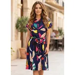 Dámské šaty ALTISPORT ENNIS TMAVĚ MODRÁ XXL