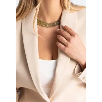 Náhrdelník FIGL Náhrdelník N99538 Zlatá OS