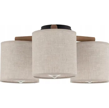 Kulatý Stropní Svítidlo TK-Lighting 45 x 45 cm béžová, hnědá, černá, šedá