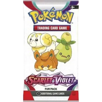 Sběratelská karetní hra Pokémon TCG: Scarlet & Violet - Base Set - Fun Pack (balíček 3 karet)