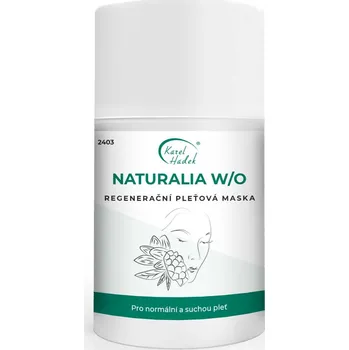 Pleťová maska AKH Regenerační pleťová maska NATURALIA W/O 250 ml