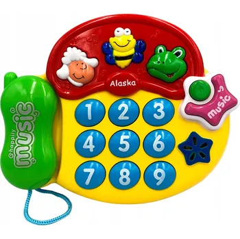 Hračka pro nejmenší Hračka telefon pro děti - stolní telefon se zvukem