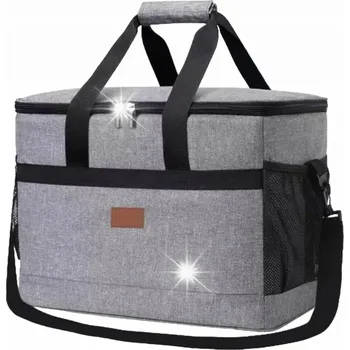 Termotaška Trizand Velká Termotaška na Pláž Piknik šedá 20 l