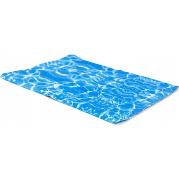 Pelíšek pro psa CHLADICÍ PODLOŽKA MODRÁ 50x40cm PRO PSA PELÍŠEK