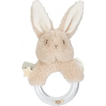 Little Dutch Chrastítko s korálky králíček Newborn Naturals