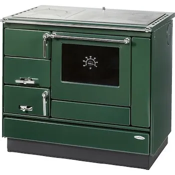 KVS Moravia TP 9100 zelený pravý chromované doplňky, broušená plotna (VSP 9100.7382)