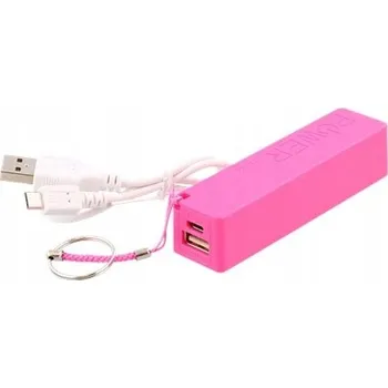 Powerbanka Powerbank Grundig 1800 mAh růžový