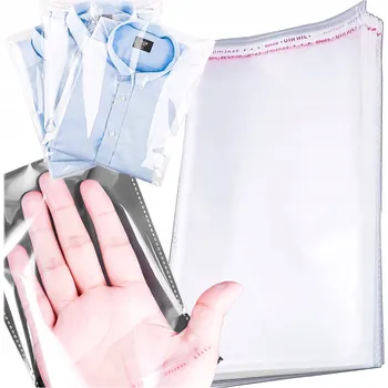 CELOFÁNOVÉ SÁČKY FÓLIOVÉ SAMOLEPICÍ 20x36 cm 100 ks