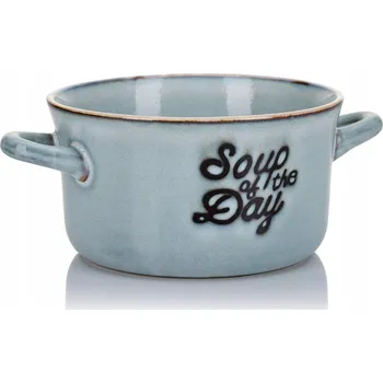 Miska Hluboký talíř na Guláš polévku z kameniny 500 ml Miska BULIONÓVKA