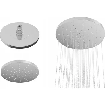 Sprchová hlavice Dešťová hlavice Granitan kulatá stříbrná 200 mm