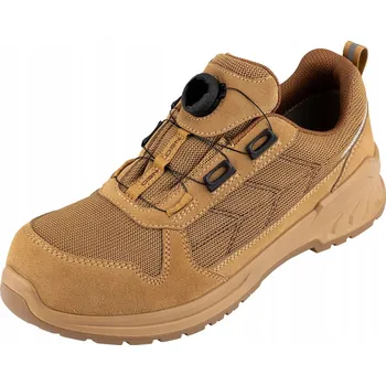 Pracovní obuv Pracovní polobotky pánské ochranné S1 SR FO, šněrování s kolečkem, velikost 39