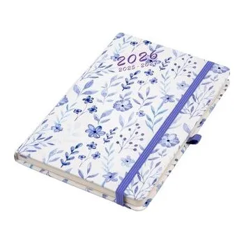 Diář Kalendarz 2025/2027 A5 18M tyg. Hip Hop chabry