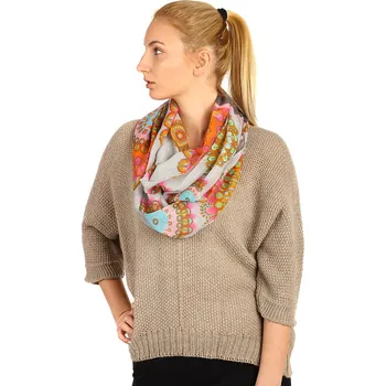 Šátek TopMode Nápaditý barevný tunel s orientálním vzorem 204813