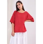 TopMode Oversized halenka ze 100% lnu 952425