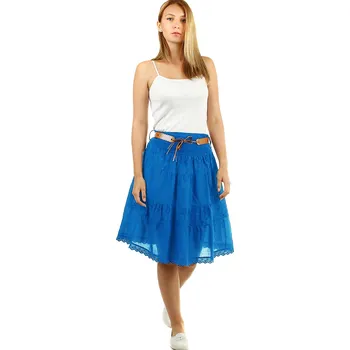 Dámská sukně TopMode Dámská letní romantická sukně krajková 695247