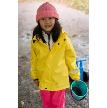 Reima Dětská nepromokavá bunda 5100023A žlutá 11X, vel. 128