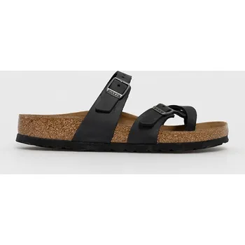 Dámská obuv Kožené pantofle Birkenstock Mayari, 40, černá, 99X