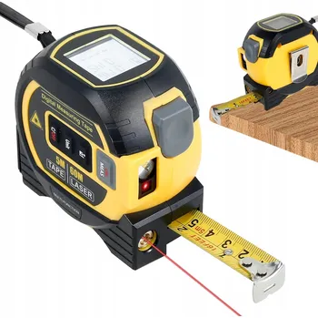 Měřící laser LASEROVÝ DÁLKOMĚR VYSOKÁ PŘESNOST MNOHOFUNKČNÍ 60M
