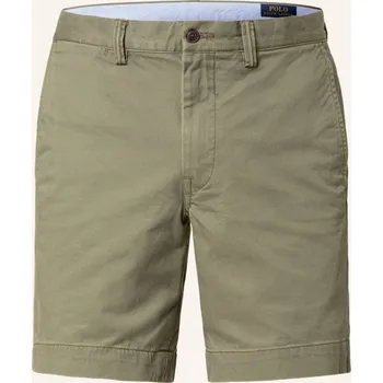 Pánské kraťasy Polo Ralph Lauren Pánské Chino Šortky Straight Fit, olivová, 44