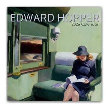 Diář Edward Hopper 2026 - 16-Monatskalender (EN)