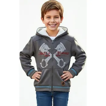 Chlapecká mikina Fast and Furious - Tmavě šedá chlapecká mikina Velikost: 152