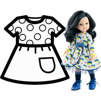 Doplněk pro panenku OBLEČENÍ PRO PANENKU PAOLA REINA 54464