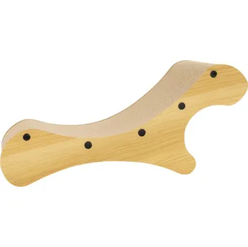 Škrabadlo pro kočky lehátko z kartonu a MDF