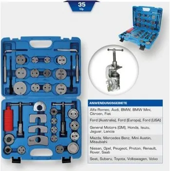 Nářadí pro automobil Sada nářadí pro obnovu pístu třmene kotoučové brzdy Brilliant tools BT701050