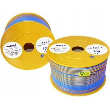 elektrický kabel Kabel LGY/H05V-K 1,50 mm2 100 m Modro-Oranžový