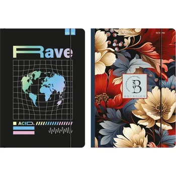 Desky s gumou A4 Metalizované s efektem Drip Off Beniamin