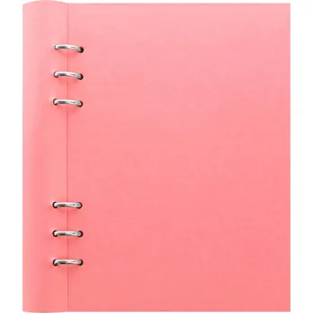 Diář Filofax, Zápisník Clipbook Pastel, A5, pastelová růžová