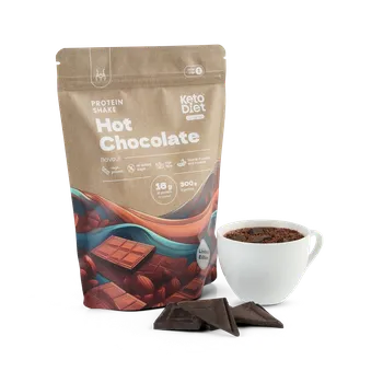 Keto dieta KetoDiet Proteinový nápoj – příchuť horká čokoláda (10 porcí)
