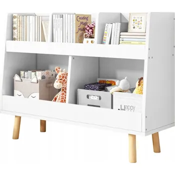 Knihovna Regál Muvu 80 x 25 x 60 cm bílý