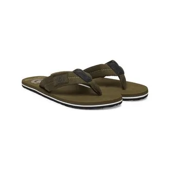 Pánská móda Žabky Tommy Hilfiger Patch Hilfiger Beach Sandal FM0FM05804 Zelená 46