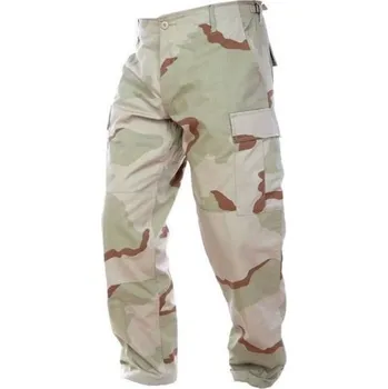 Pánské kalhoty Kalhoty US BDU polní 3-COL DESERT rip-stop použité Kalhoty US BDU polní 3-COL DESERT rip-stop použité vel. S-L