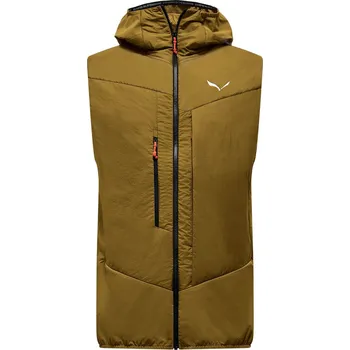 Pánská vesta Salewa Sella Durastretch/Tirolwool Hybrid Vest M golden brown - XXL