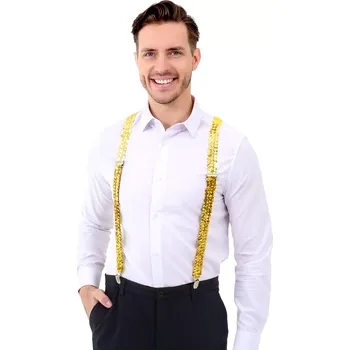 Kšandy Třpytivé zlaté party kšandy