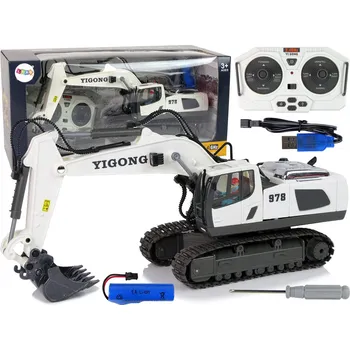 RC model auta Mamido Bagr s pásovými koly na dálkové ovládání