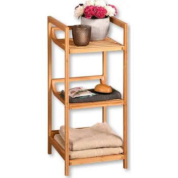 regál Koupelnový regál Kesper světlý buk 30 x 30 x 70 cm